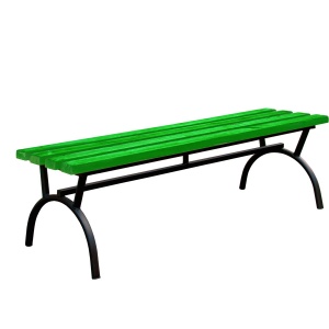 Benches Street bench without backrest (painted)