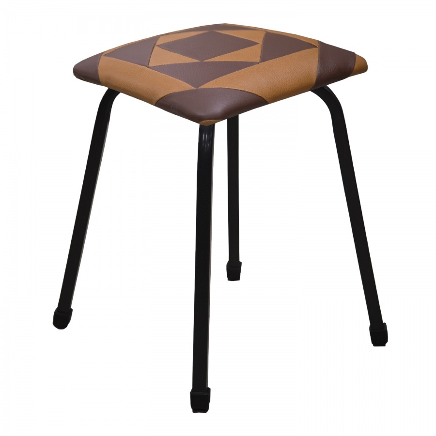 Square stool (patchwork)