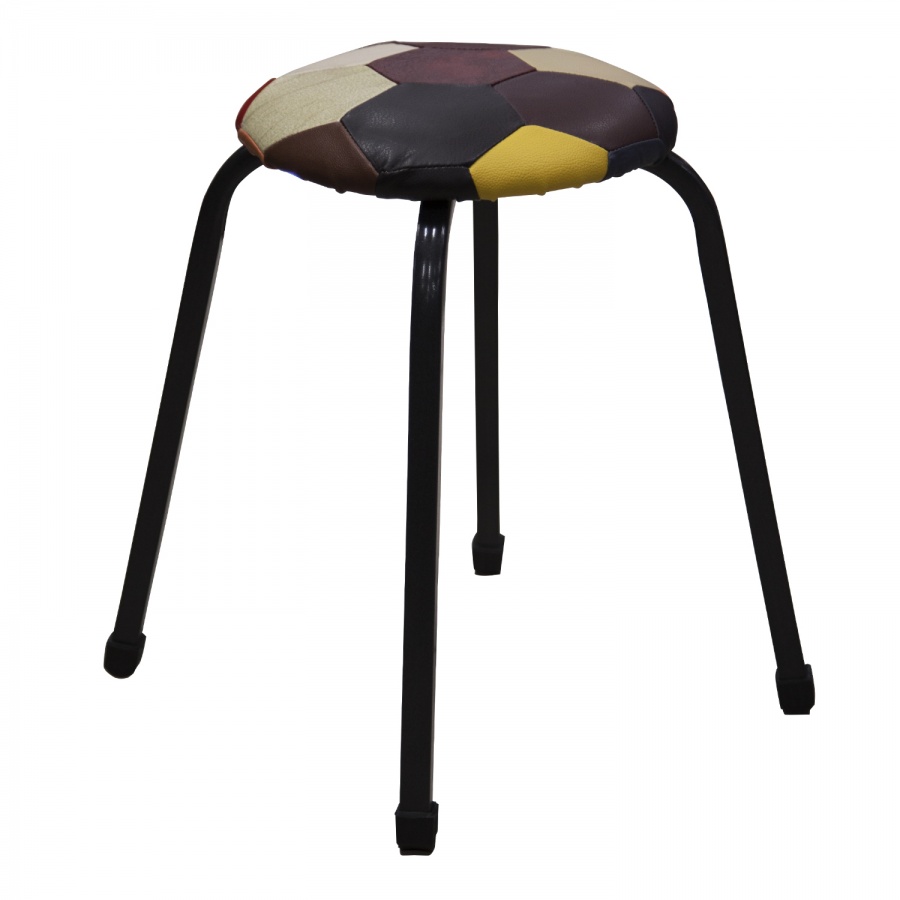 Round stool (patchwork)