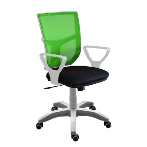 Сетчатые кресла. Ортопедические компьютерные кресла М-16 (зеленый)