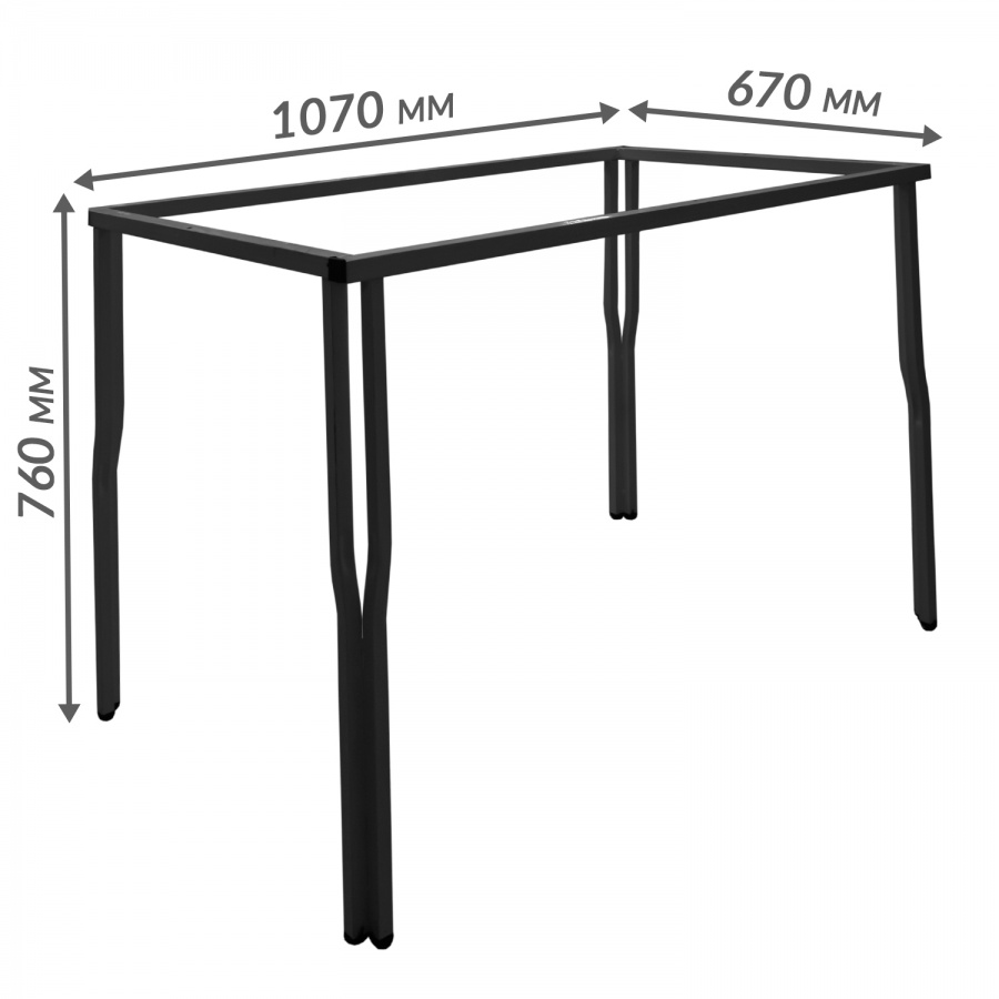 Каркас стола Y-образный (1200х800)
