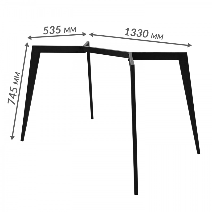 Каркас стола Спайдер (1500х800)