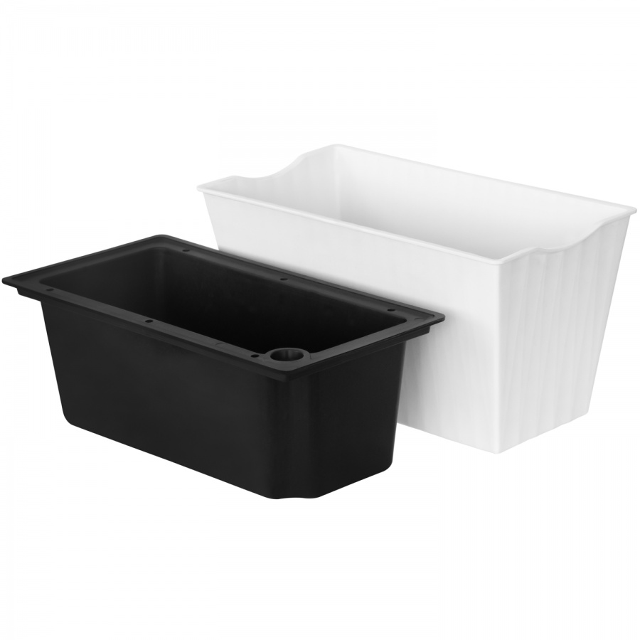 Flowerpot Blum white (small)