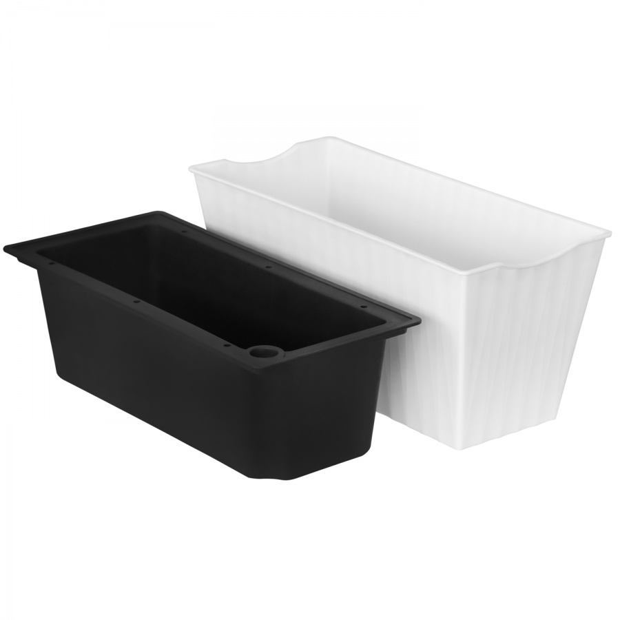 Flowerpot Blum white (the average)