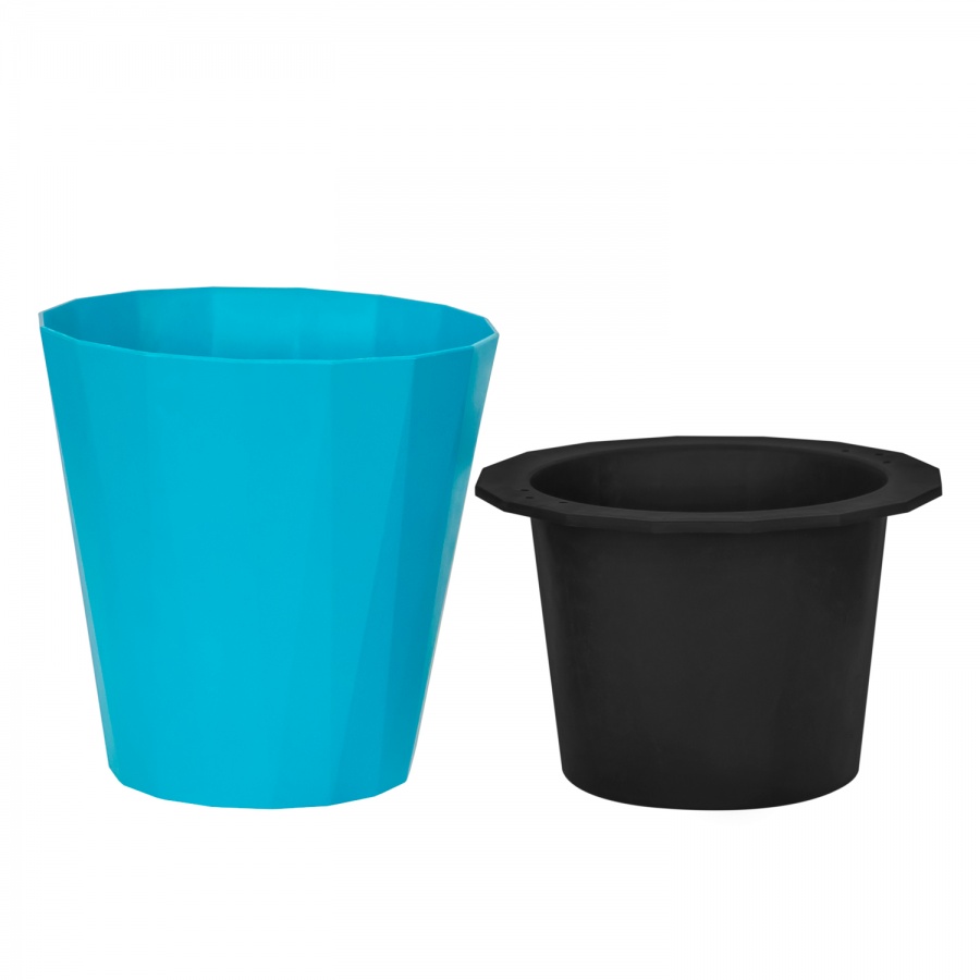 Flowerpot Blum colored (round)