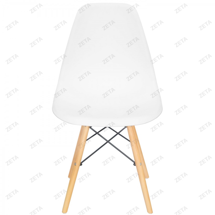 Стул пластиковый С06 (белый) (ВИ)