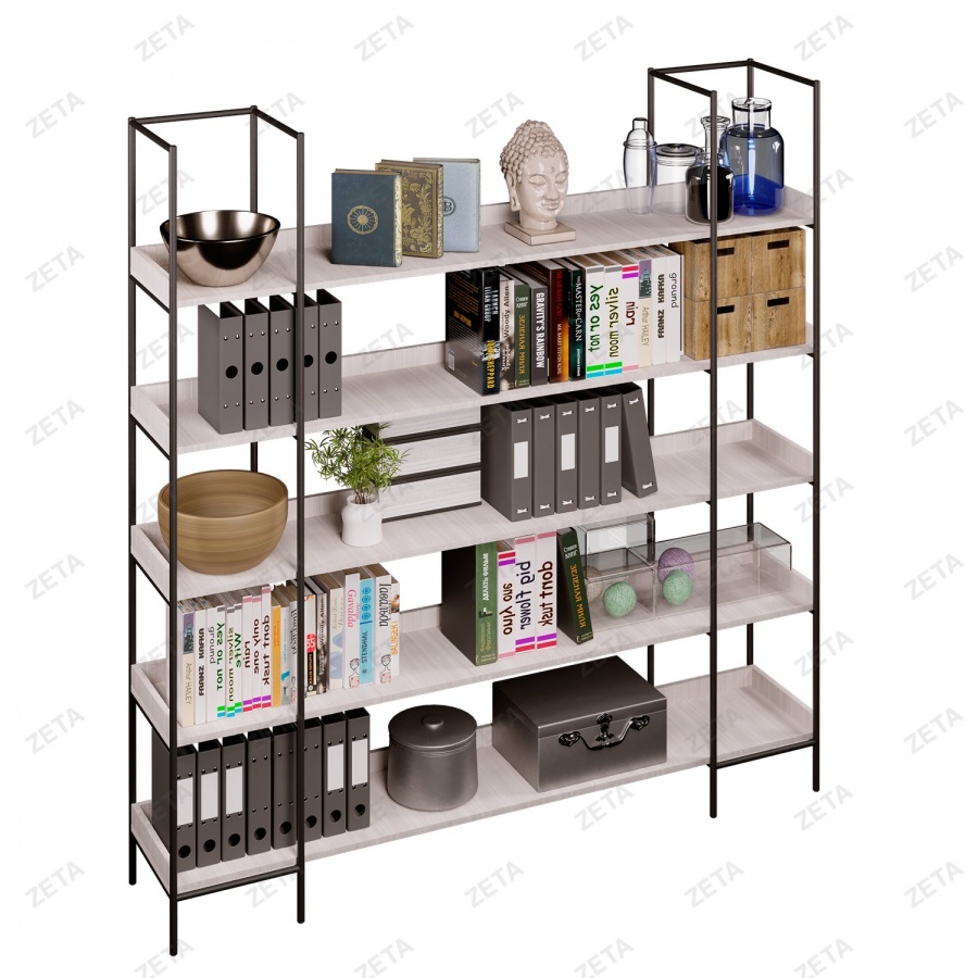 Стеллаж Юстас 5 полок 1800*350*1900 м/п