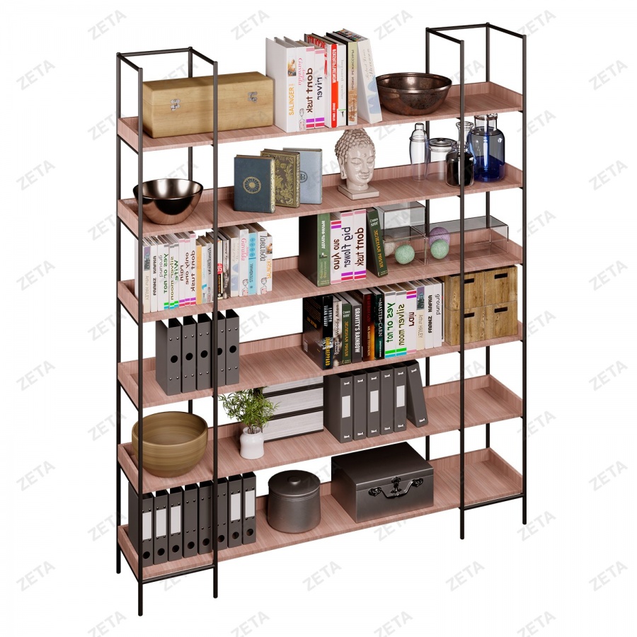 Стеллаж Юстас 6 полок 1800*350*2200 м/п