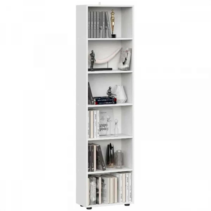 Модульная система Токио Стеллаж с полками Белый текстурный