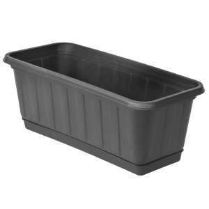 For garden Rectangular pot with stand (43 sm)